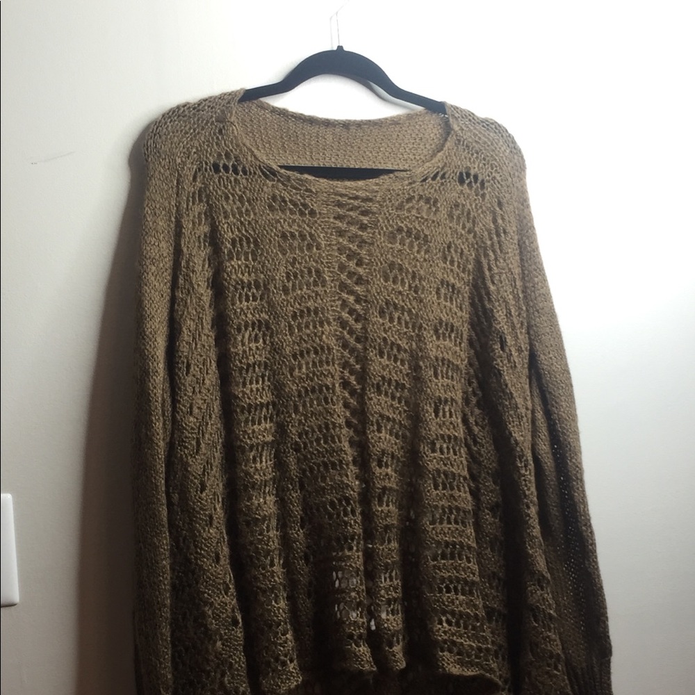 Grace and lace two fit knit sweater